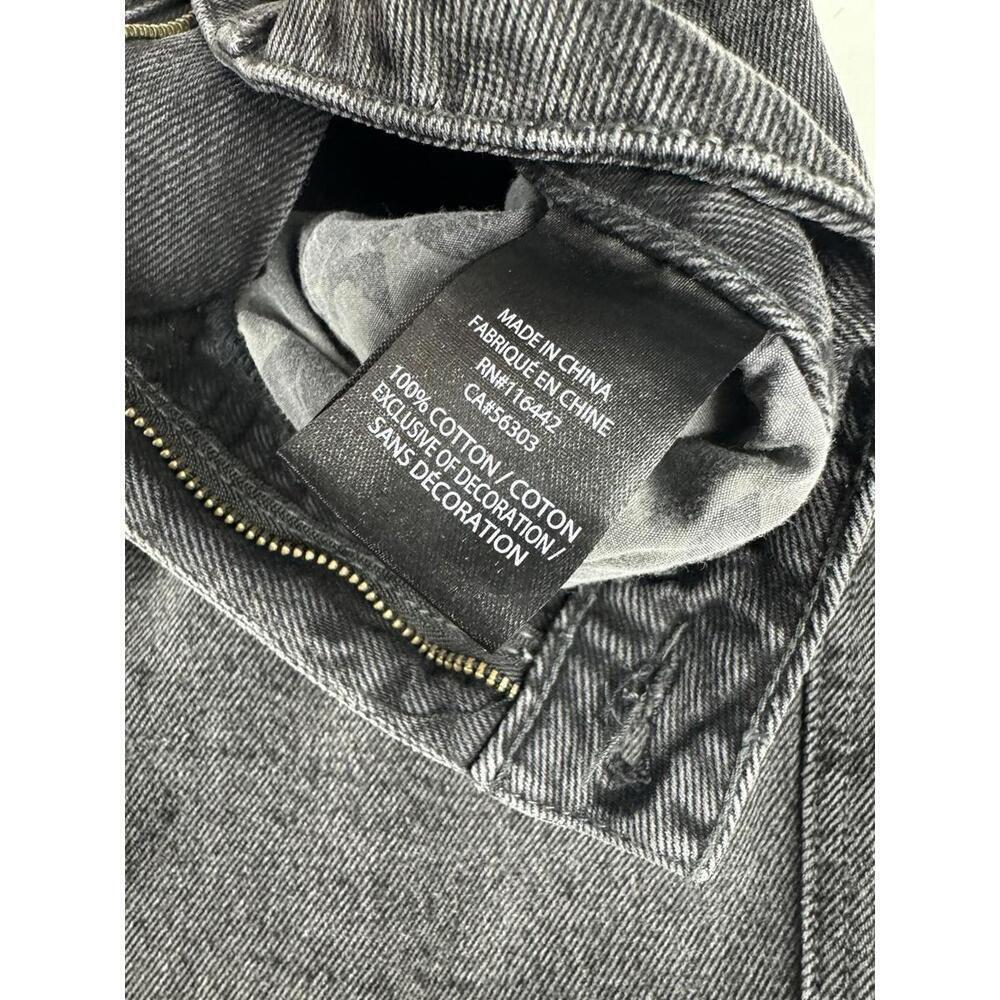 Empyre Loiter Slouchy Cargo Denim Jeans Black Wash Size US 8 - Picture 4 of 4